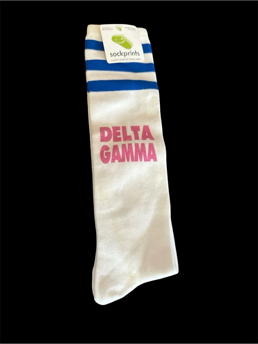 NWT ⚓️Delta Gamma Knee High Socks⚓️